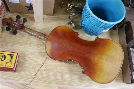 A French viola, for restoration